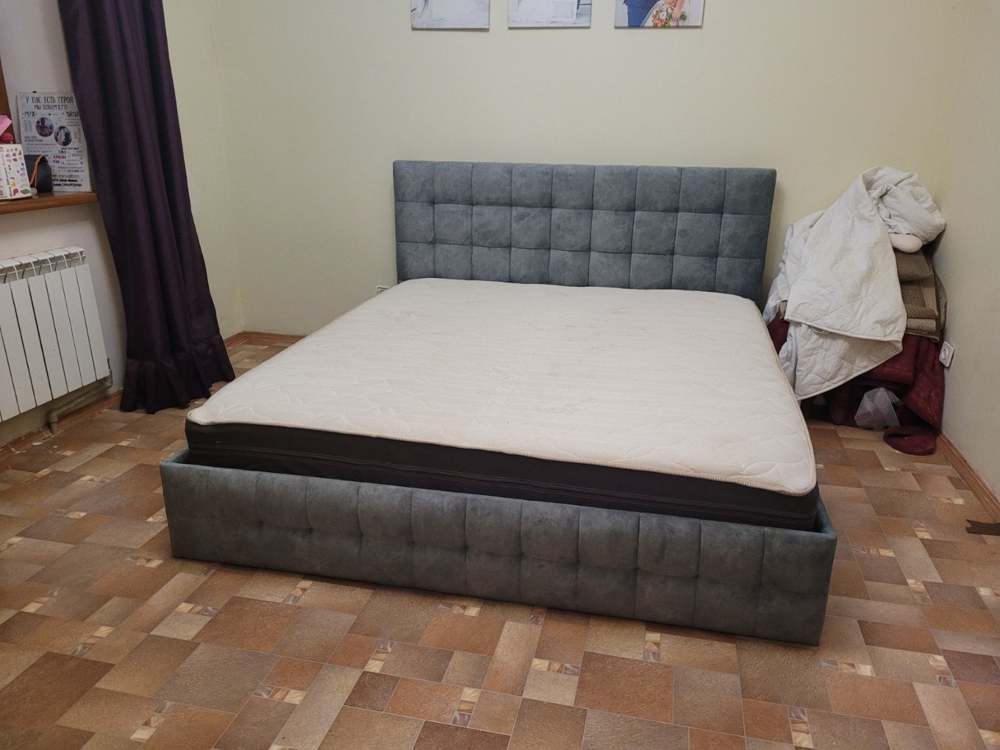 Кровать сделана под заказ